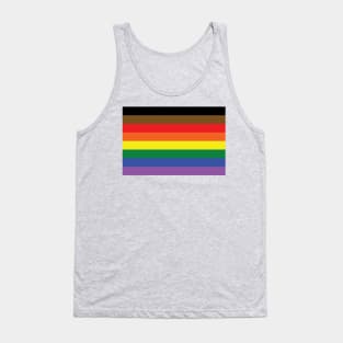 Philadelphia People Of Color Inclusive Flag Tank Top